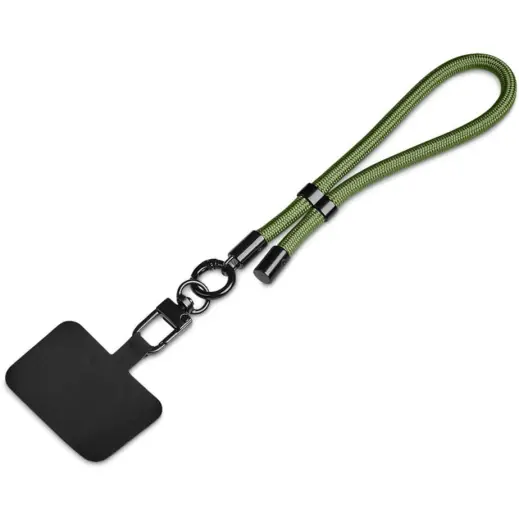 Altitude Fusion Crossbody & Wrist Phone Strap Set in Pouch - Wrist Military Green